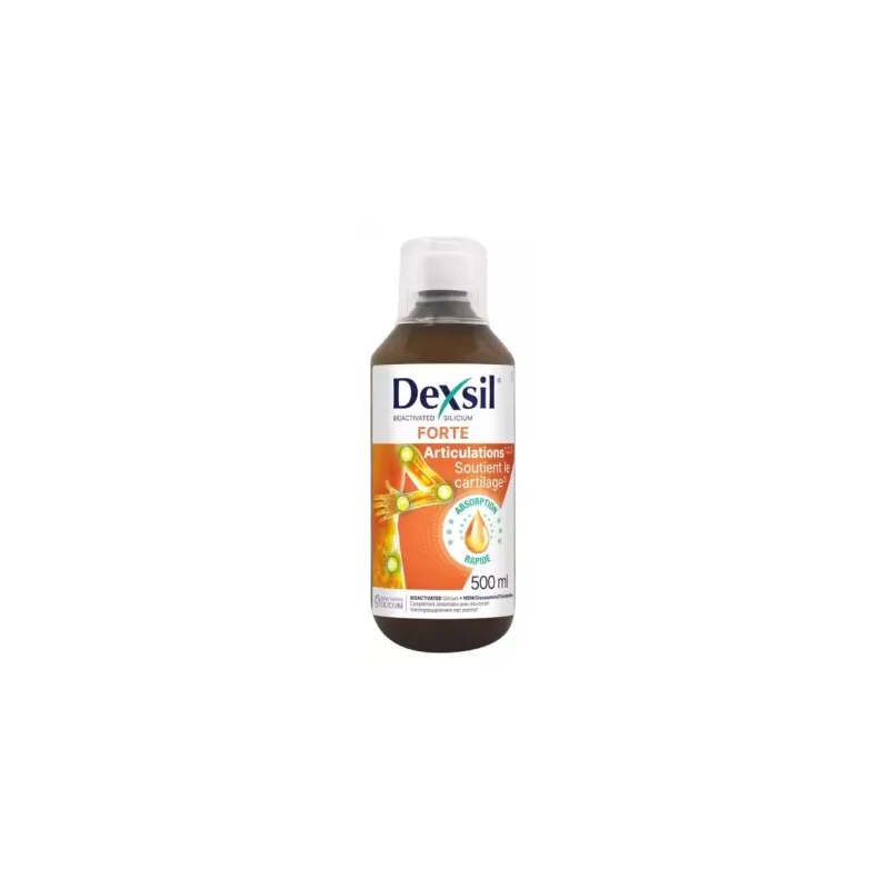 Dexsil Pharma – Articulations MSM Glucosamine Chondroïtine solution buvable, 500 ml Dexsil Pharma – Articulations MSM Glucosamine Chondroïtine solution buvable, 500 ml