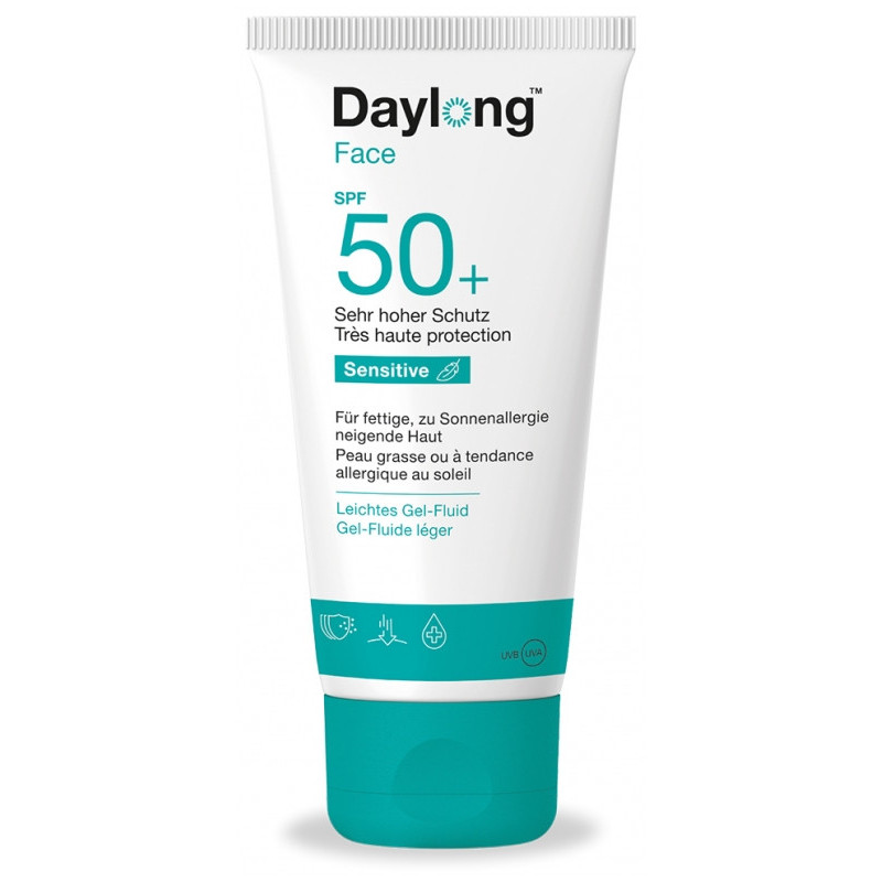 Daylong – Face Sensitive gel fluide SPF 50+, 50 ml Daylong – Face Sensitive gel fluide SPF 50+, 50 ml