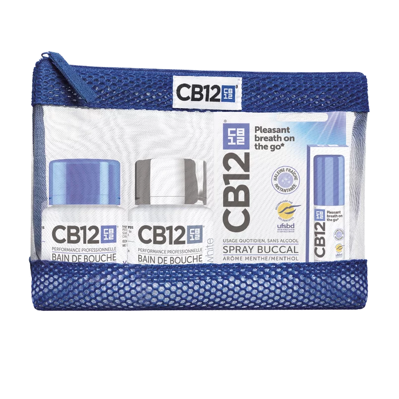CB12 – Trousse de voyage hygiène bucco-dentaire, 1 trousse