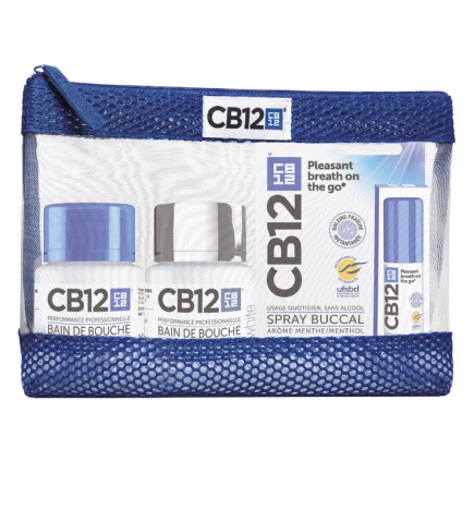 CB12 – Trousse de voyage hygiène bucco-dentaire, 1 trousse