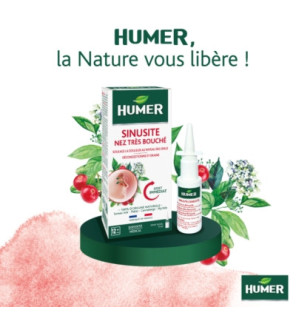 Humer – Sinusite nez très bouché spray nasal, 15 ml