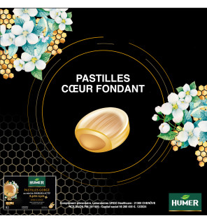 Humer – Pastilles gorge miel de Manuka et eucalyptus, 16 pastilles