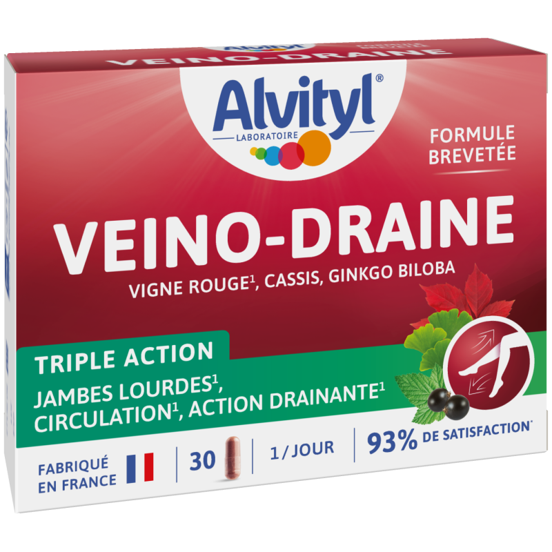 Alvityl – Veino Draine, 30 gélules