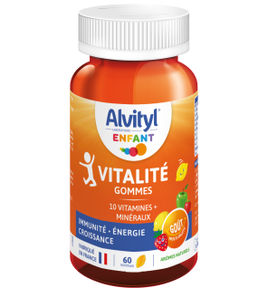 Alvityl – Vitalité gommes à mâcher dès 4ans, 60 gommes