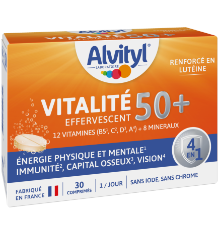 Alvityl – Vitalité 50+30 comprimés effervescents