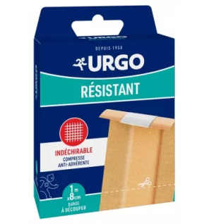 Urgo – Résistant bande à découper, 8 cm x 1 m
