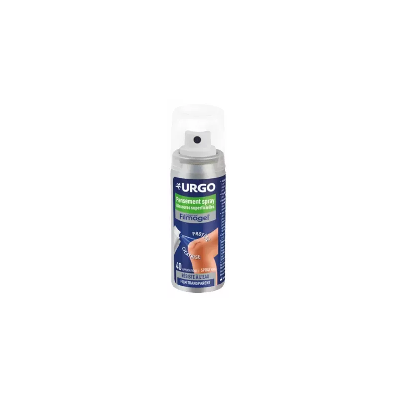 Urgo – Filmogel pansement spray blessures superficielles, 40 ml