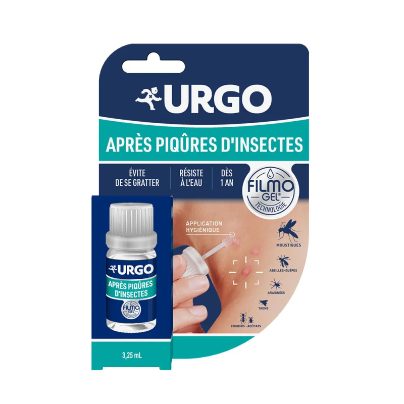 Urgo – Filmogel piqûres d’insectes, 3,25 ml Urgo – Filmogel piqûres d’insectes, 3,25 ml