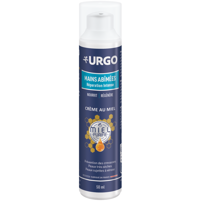 Urgo – Crème réparation intense mains abîmées, 50 ml Urgo – Crème réparation intense mains abîmées, 50 ml