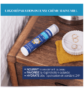 Urgo – Crème réparation intense mains abîmées, 50 ml