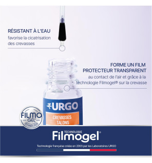 Urgo – Filmogel crevasses talons, 7,5 ml