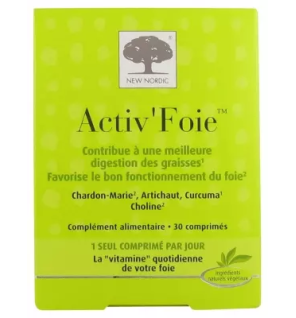 New Nordic – Activ Foie, 30 comprimés