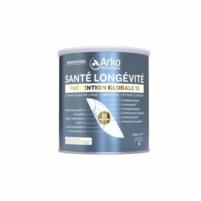 Arkopharma – Santé longévité prévention globale, 285 g Arkopharma – Santé longévité prévention globale, 285 g