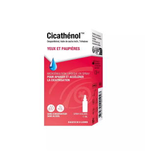 Bausch & Lomb – Cicathenol spray oculaire, 17 ml