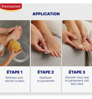 Elastoplast – Pansements ampoules XL 5x5cm