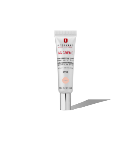 Erborian – CC Crème Soin Correcteur Teinté Bonne Mine et Éclat Clair 15 ml