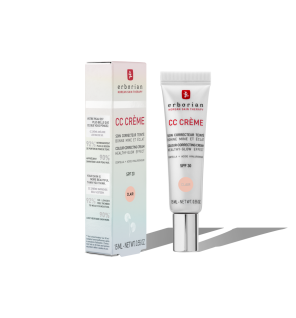 Erborian – CC Crème Soin Correcteur Teinté Bonne Mine et Éclat Clair 15 ml