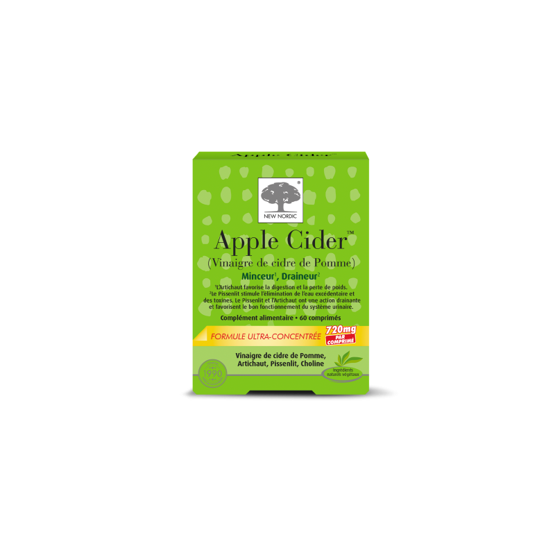 New Nordic – Apple Cider, 60 comprimés New Nordic – Apple Cider, 60 comprimés
