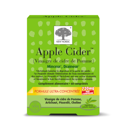 New Nordic – Apple Cider, 60 comprimés