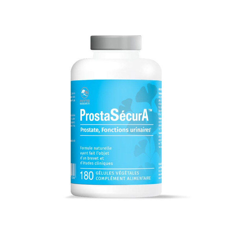 PhytoResearch – Prostasecura, 180 gélules végétales