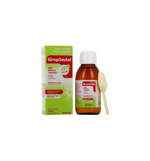 Laboratoires Élerte – Siropsedal Sirop toux sèche et grasse, 125 ml