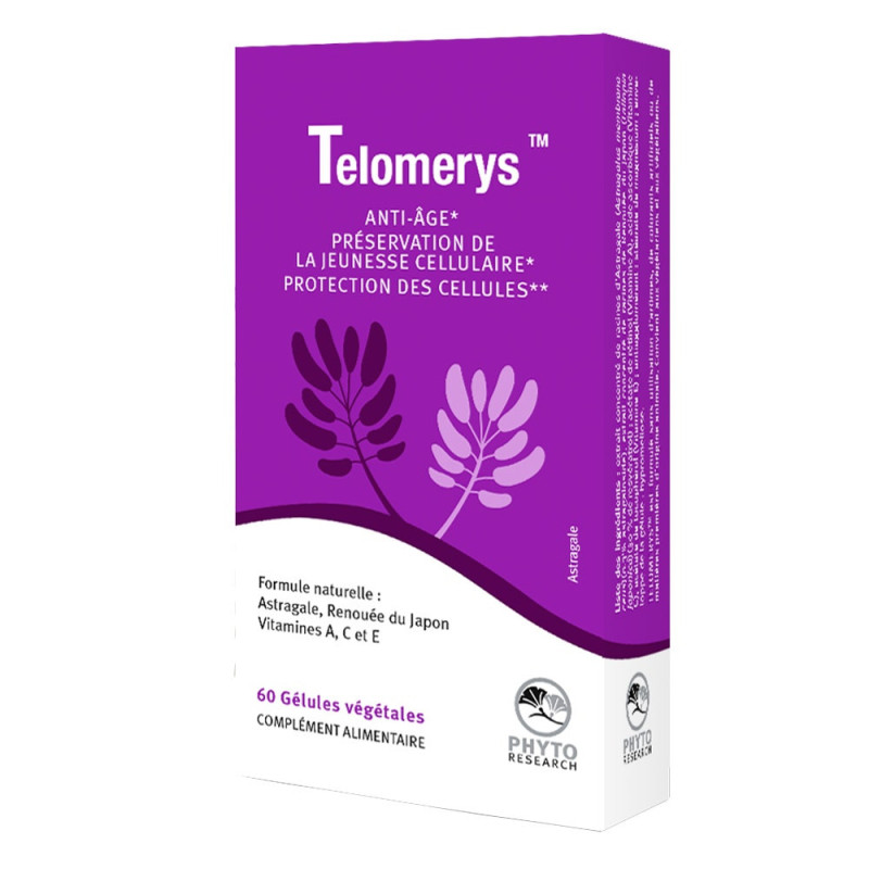 PhytoResearch – Télomérys, 60 gélules