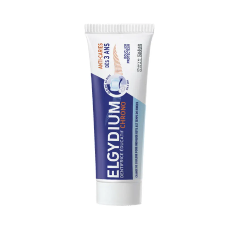 Elgydium – Dentifrice Chrono Protection Caries Junior éducatif, 50 ml Elgydium – Dentifrice Chrono Protection Caries Junior éducatif, 50 ml