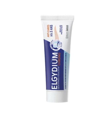 Elgydium – Dentifrice Chrono Protection Caries Junior éducatif, 50 ml