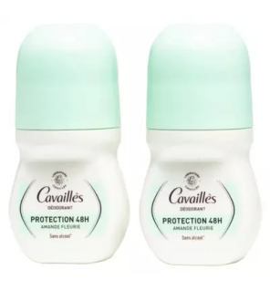 Cavaillès – Dermato 48H Déodorant Roll-On, lot de 2 x 50 ml