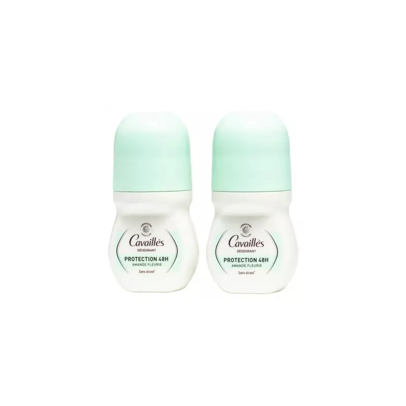 Cavaillès – Dermato 48H Déodorant Roll-On, lot de 2 x 50 ml Cavaillès – Dermato 48H Déodorant Roll-On, lot de 2 x 50 ml
