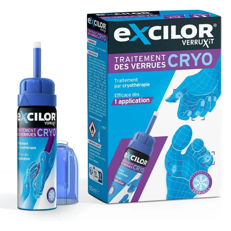 Excilor – Cryo traitement des verrues, 50 ml
