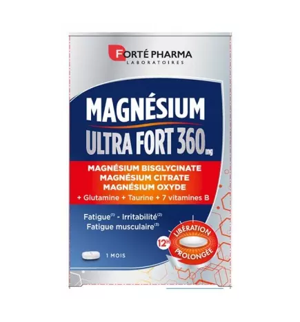 Forte Pharma – Magnésium Ultra Fort LP, 30 comprimés