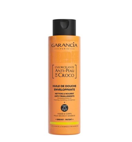 Garancia – Ensorcelante Anti-Peau de Croco huile de douche enveloppante visage et corps, 400 ml