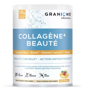 Granions – Collagène Beauté Action Antioxydante goût tropical, 220 g