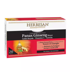 Herbesan – Ginseng Gelée Royale, 20 ampoules