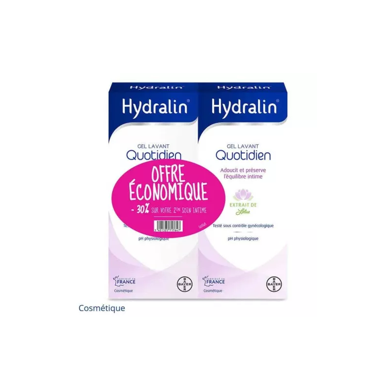 Hydralin – Soin intime quotidien lot 2 x 400 ml Hydralin – Soin intime quotidien lot 2 x 400 ml