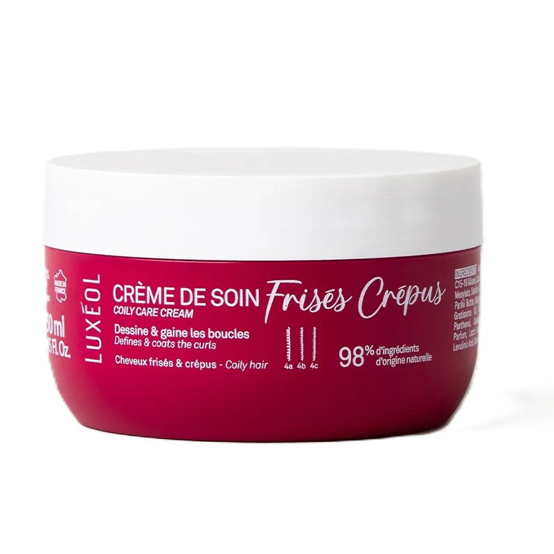 Luxéol – Crème de soin Frisés & Crépus, 250 ml Luxéol – Crème de soin Frisés & Crépus, 250 ml