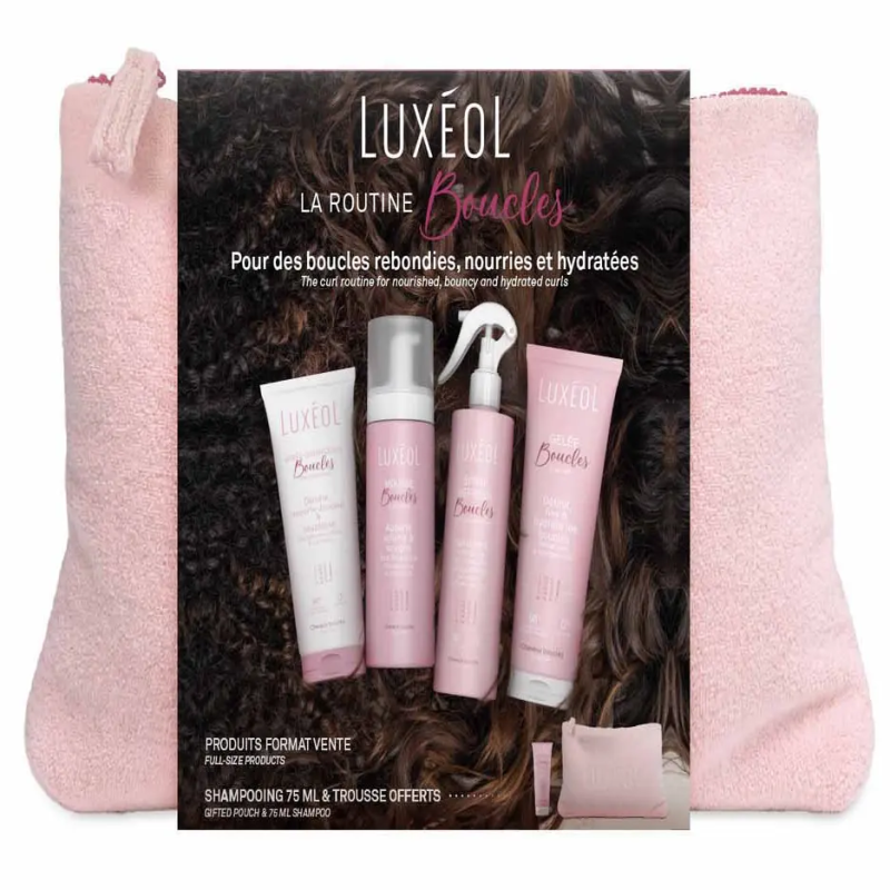 Luxéol – Trousse Routine Boucles Édition Summer Luxéol – Trousse Routine Boucles Édition Summer