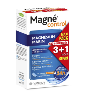 Nutreov – Magné Control Magnésium Marin, 120 comprimés