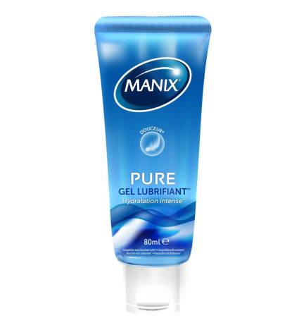Manix – Pure Gel Lubrifiant Hydratation Intense, 80 ml