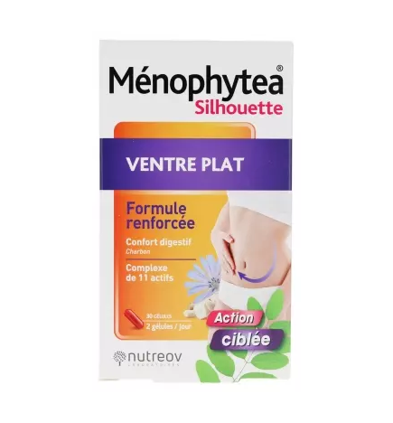 Nutreov – Ménophytea Silhouette Ventre Plat, 30 gélules