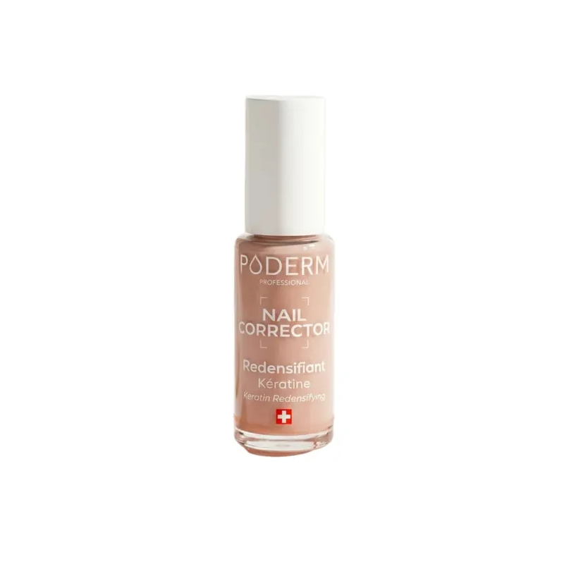 Poderm – Nail Corrector Vernis Redensifiant Kératine, 8 ml