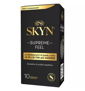 Manix – Skyn Supreme Feel Préservatifs Sans Latex, 10 unités