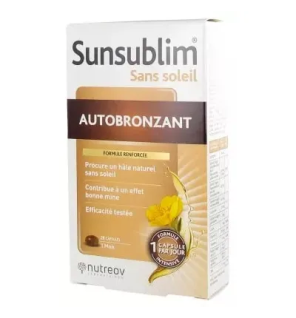 Nutreov – Sunsublim Autobronzant, 28 capsules