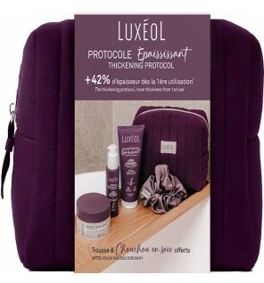 Luxeol – Trousse protocole épaississant cheveux fins, coffret 3 soins