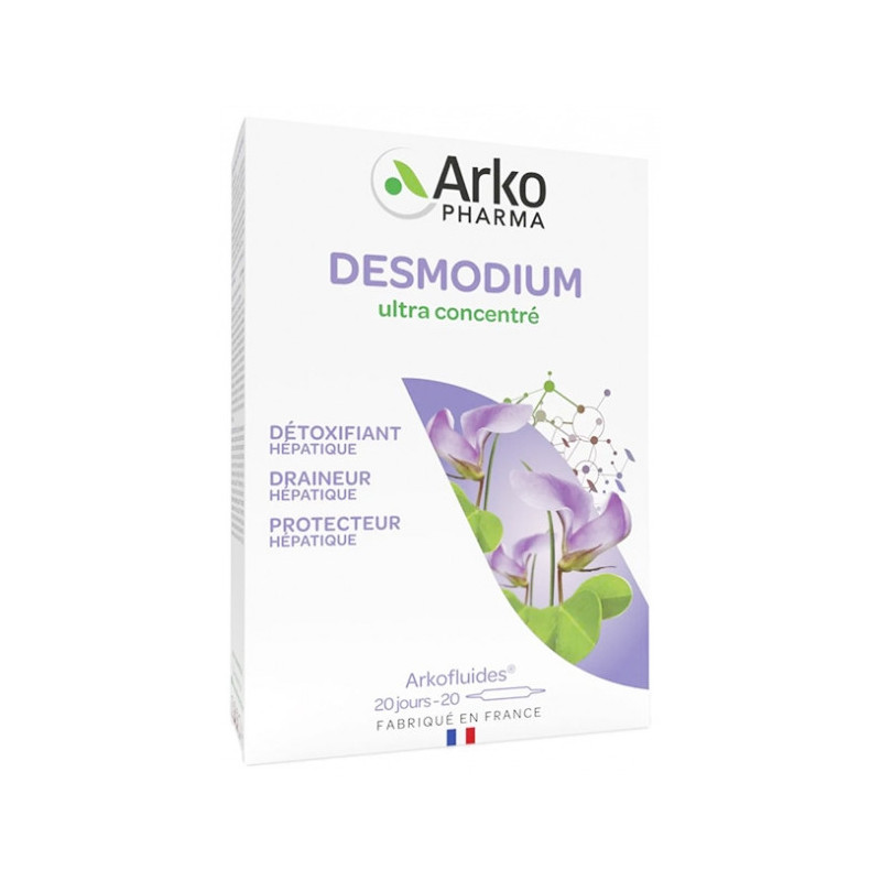 Arkopharma – Arkofluides Desmodium 2300 mg, 20 ampoules Arkopharma – Arkofluides Desmodium 2300 mg, 20 ampoules