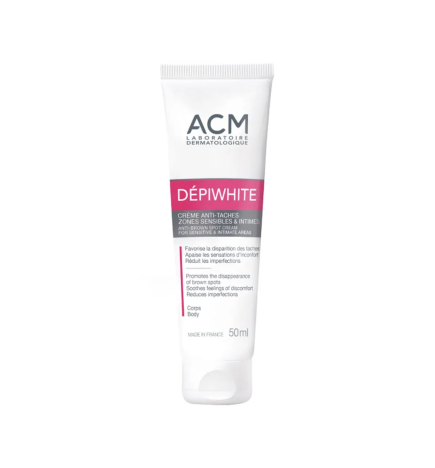 Depiwhite – Crème Anti-Taches Zones Sensibles et Intimes, 50 ml