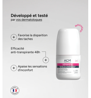 Depiwhite – Déodorant Anti-Transpirant Unifiant, 50 ml