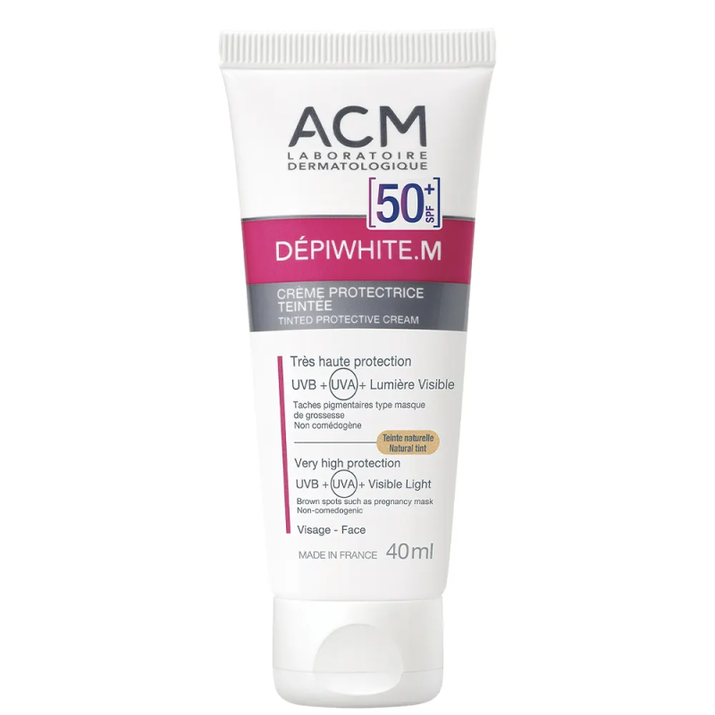 Depiwhite M – Crème Protectrice Teintée SPF50+, 40 ml