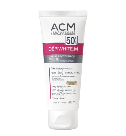 Depiwhite M – Crème Protectrice Teintée SPF50+, 40 ml